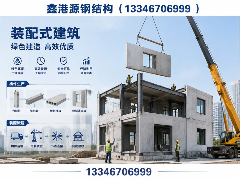 长葛市鑫港源钢结构展示图